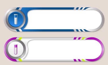 Metin ve tüp vektör düğmeleri