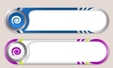 Metin ve sarmal vektör düğmeleri