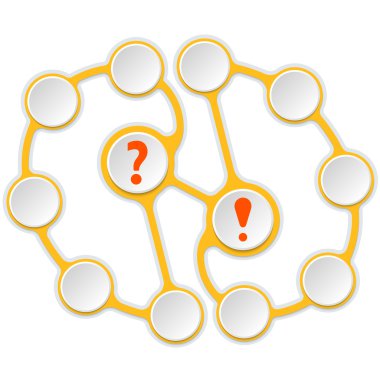 Metniniz için on iki soyut dairesel çerçeve