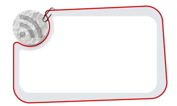 框架和皱巴巴的滑纸和共享图标 — 图库矢量图片