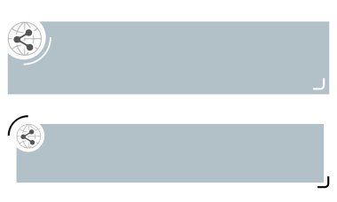 Metin ve pay kutsal kişilerin resmi için basit Banner