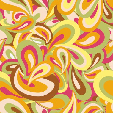 vektörsüz, soyut el çizimi desen