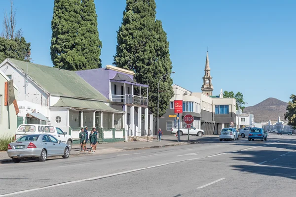 Escena callejera en Cradock — Foto de Stock