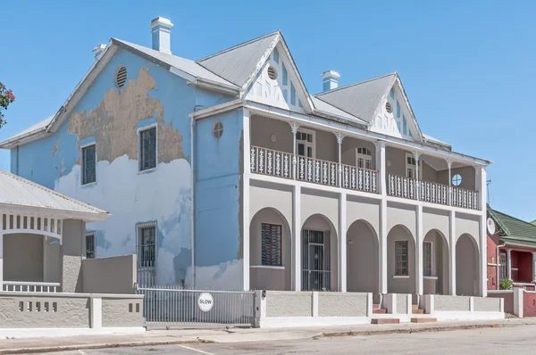 Historisch oud gebouw in Edward Street — Stockfoto