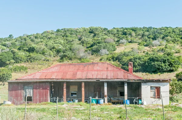 Ruiny domu farm — Zdjęcie stockowe