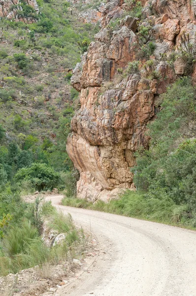 Sandsteinfelsen im Prince-Alfred-Pass — Stockfoto