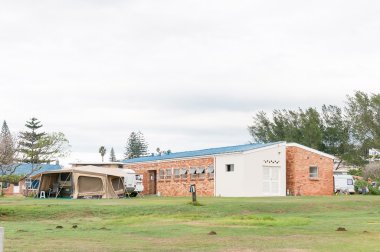 Jeffreys Körfezi'ndeki karavan parkı