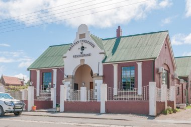 Noupoort tarihi bir binanın içinde Restoran