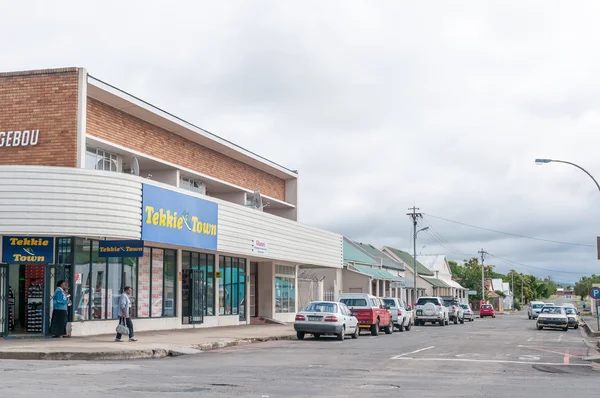 Gatescenen i Middelburg på Eastern Cape – stockfoto