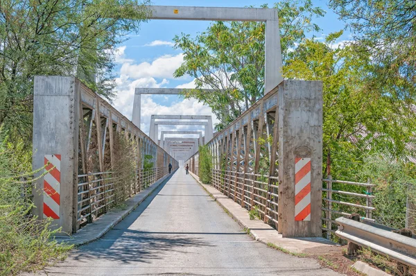 Ponte stradale sul fiume Gariep (Orange) a Norvalspont — Foto Stock