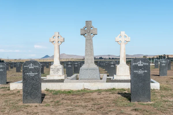 Militaire begraafplaats op Springfontein — Stockfoto