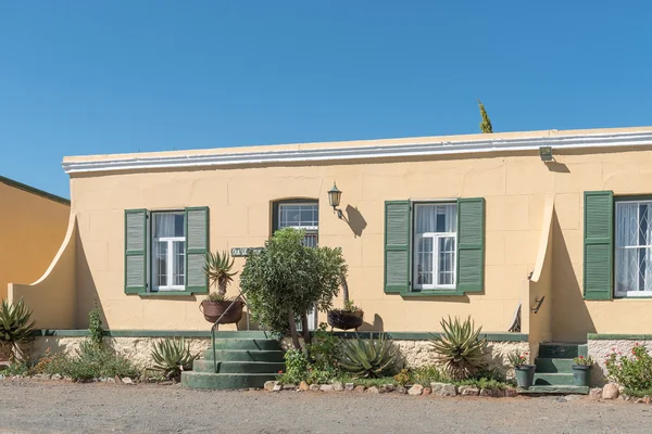 Casas de dueto antigas históricas da era vitoriana em Cradock — Fotografia de Stock