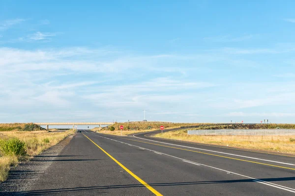 Interchange Roads S127 R704 Trompsburg Free State Province Three Crosses — Stock Photo, Image