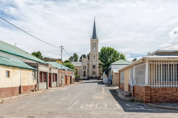 Richmond South Africa April 2021 Street Scene Historic Dutch Reformed — Stock Photo, Image