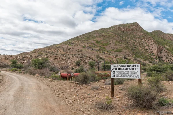 Bosch Luys Kloof Sud Africa Aprile 2021 Carro Buoi Memoriale — Foto Stock