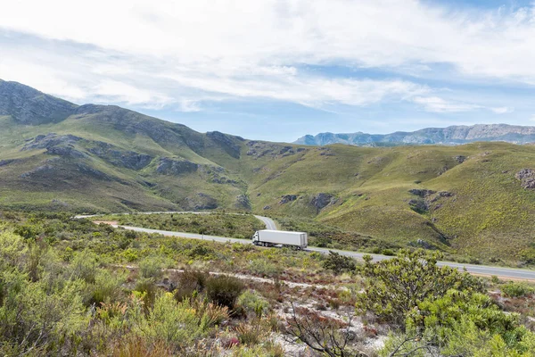 Franschhoek South Africa April 2021 View Franschhoek Pass Western Cape — 图库照片