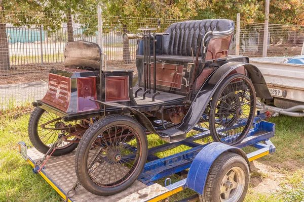 Villiersdorp África Sul Abril 2021 Carro Vintage Benz 1901 Trailer — Fotografia de Stock