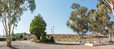 Die Veldskoen Yolu 'ndaki piknik alanı Batı Cape Eyaleti' ndeki De Doorns yakınlarında 1.