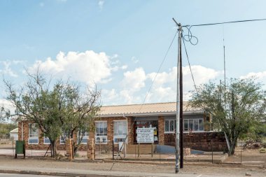 PRINCE ALBERT, SOUTH AFRICA - 20 Nisan 2021: Batı Cape Eyaleti Prens Albert 'teki ehliyet test merkezi