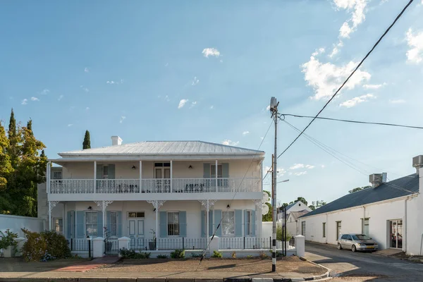 Prince Albert Sudáfrica Abril 2021 Una Escena Callejera Con Edificios — Foto de Stock