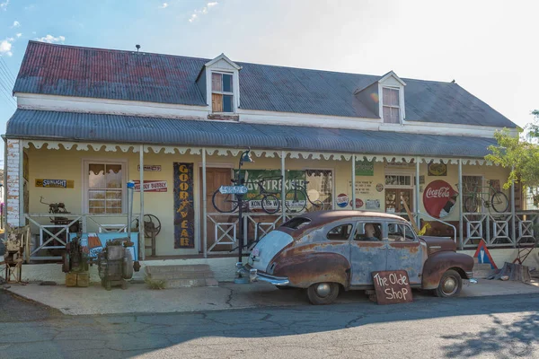 Prince Albert Zuid Afrika April 2021 Een Straatscène Met Olde — Stockfoto