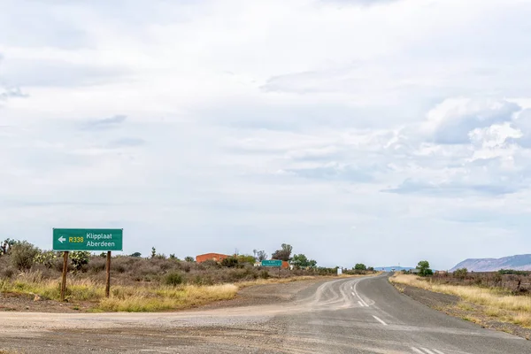 Turn Road R329 Klipplaat Eastern Cape Province — Stock Photo, Image