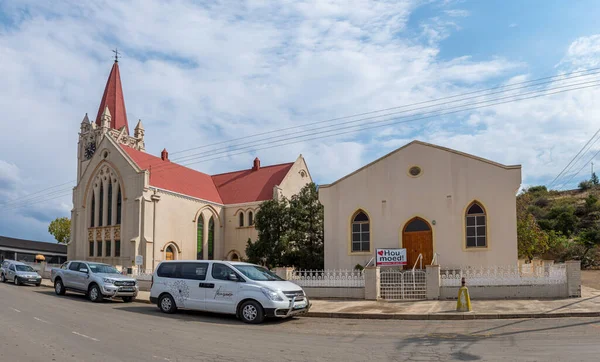 Burgersdorp Afrique Sud Avril 2021 Scène Rue Avec Église Réformée — Photo