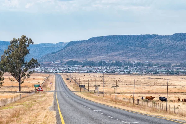 View Tembisa Township Burgersdorp Eastern Cape Province Seen Road R391 — Stock Photo, Image