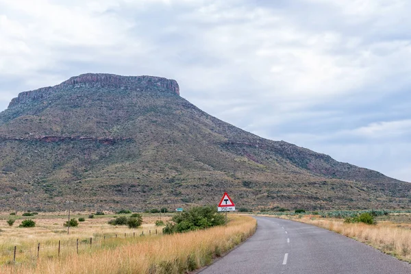 Panneau Jonction Entre Route R56 Sortie Tunnel Orange Fish River — Photo