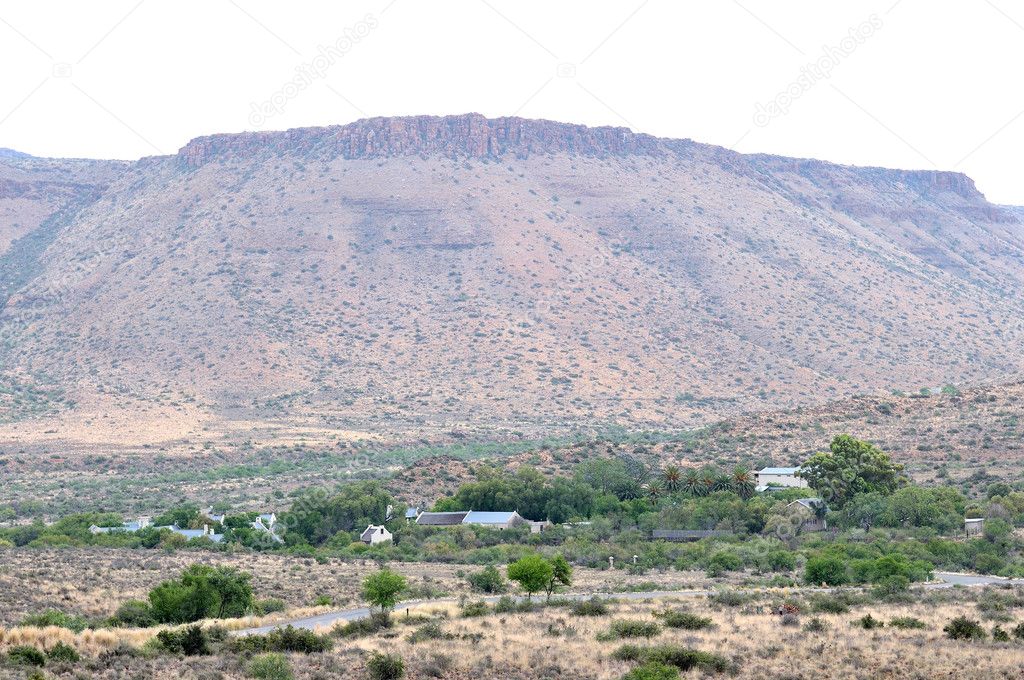 Camp site in the Karoo National Park