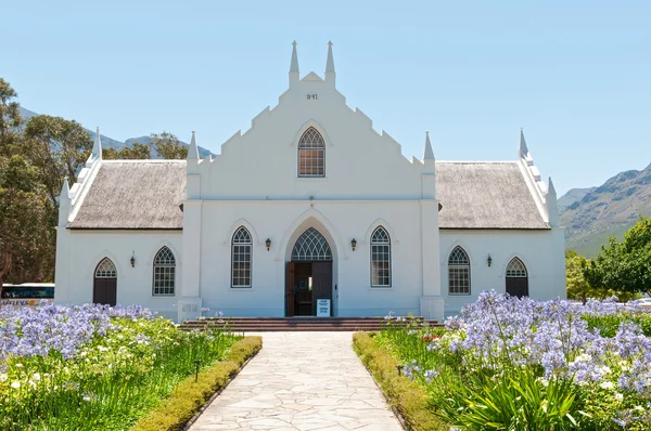 Iglesia reformada holandesa, Franchoek — Foto de Stock