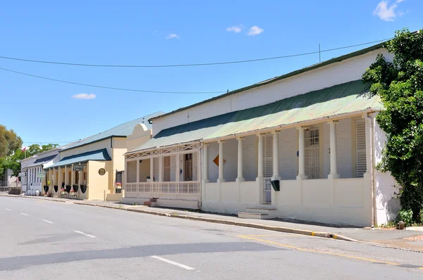 Historische häuser in richmond, südafrika — Stockfoto