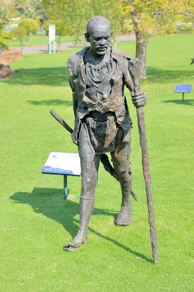 Langer Weg zur Freiheit lebensgroße Statuen — Stockfoto