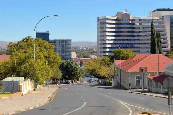 Rua, cena, Windhoek, Namíbia — Fotografia de Stock