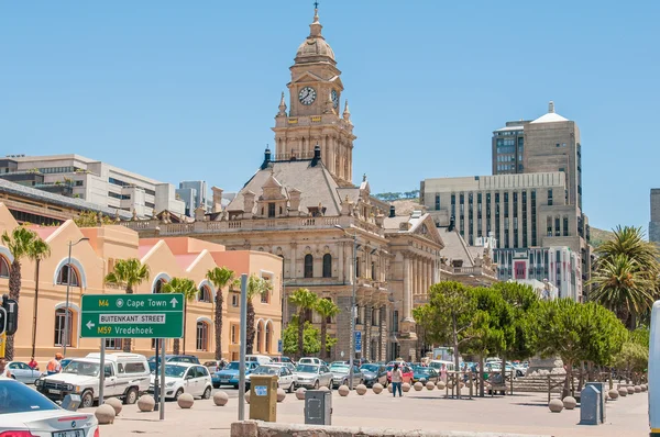 El histórico ayuntamiento de Ciudad del Cabo, Sudáfrica — Foto de Stock