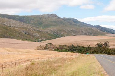 İleri N2 ana road, Güney Afrika için manzara