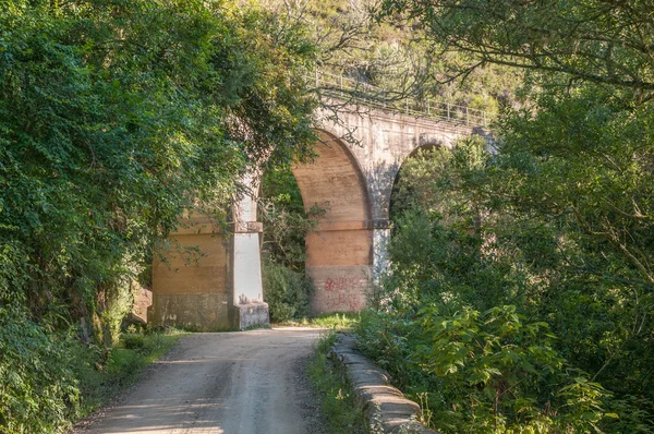 Railroad bridge in the Montagu Pass — Stock Photo, Image