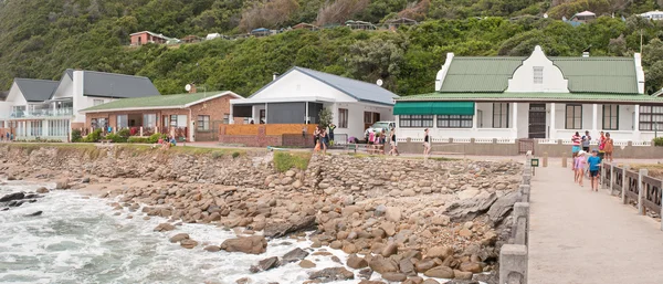 Holiday homes and caravan park at Victoria Bay