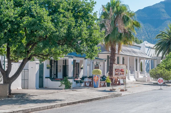 晚下午街景，格拉夫 Reinet — 图库照片