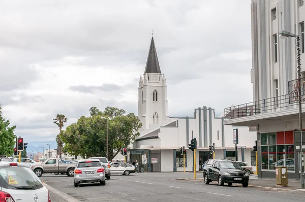 Cena de rua em worcester — Fotografia de Stock