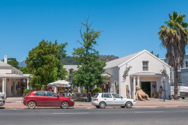 Franschoek sokak sahne