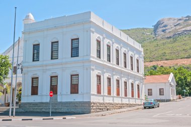 Paarl, Güney Afrika - 11 Aralık 2014: Paarl içinde Belediye Binası