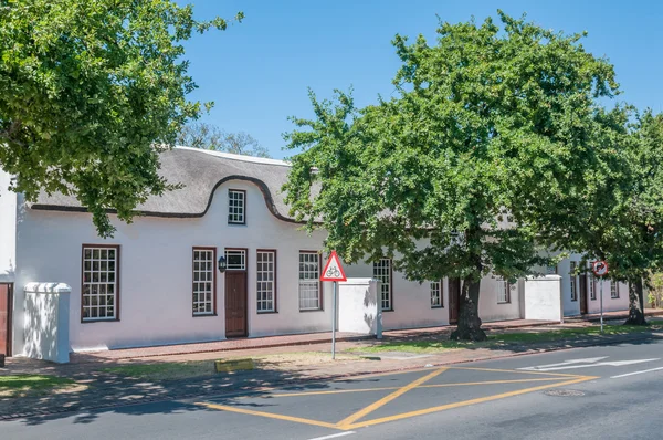 Historical buildings in Stellenbosch — Stock Photo, Image