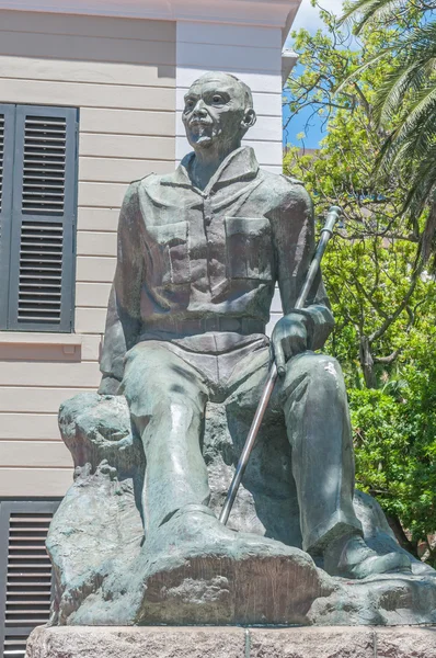 Statua di Jan Christiaan Smuts — Foto Stock