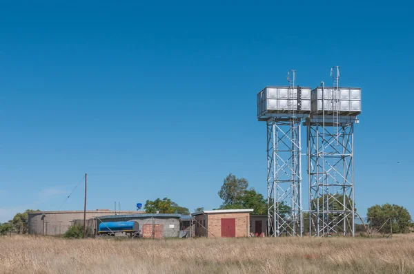 Water reservoirs in Boshof — Stock fotografie