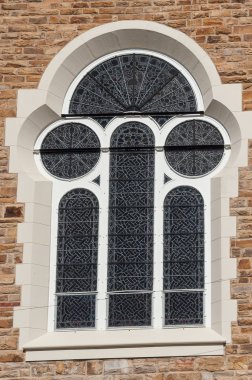 Window of the Christuskirche in Windhoek, Namibi