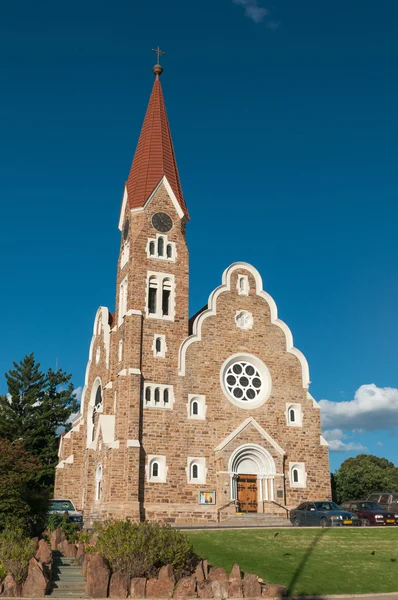 The Christuskirche in Windhoek — Stok fotoğraf