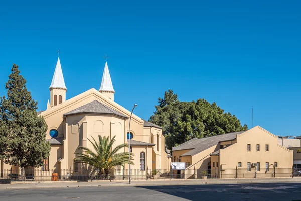 Iglesia reformada holandesa de inspiración gemela y sala en Bloemfontein — Foto de Stock