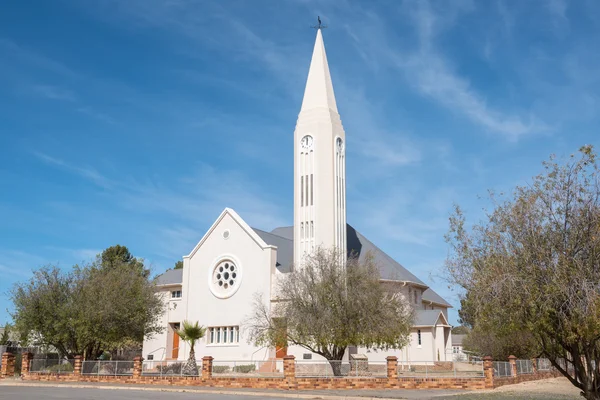 Ολλανδικά μεταρρυθμισμένη εκκλησία στη Loeriesfontein — Φωτογραφία Αρχείου