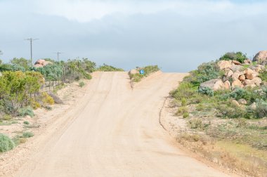 Kharkams ve Spoegrivier arasındaki yol